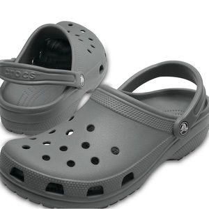 Gray crocs